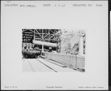 Big Creek Powerhouse #3 - Penstock 3