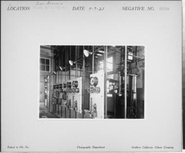 San Antonio Substation - Interior