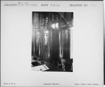 Sawtelle Substation - Interior