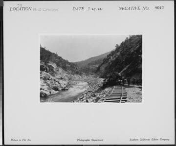 Big Creek Powerhouse #3 - Site of Dam #6