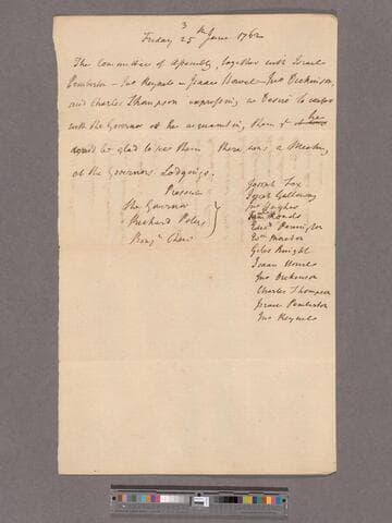 Account of the meeting between the Committee of Assembly and James Hamilton
