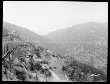 View of the flume line at Tule Plant