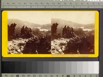 194. Lakes in Anderson Valley, from Lava Bluff