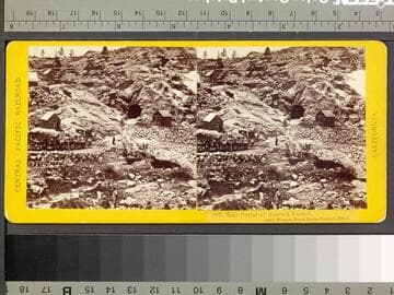 199. East Portal of Summit Tunnel, and Wagon Road from Tunnel No. 7
