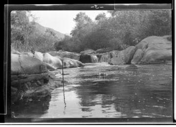 A scenic view of the gauge on the Tule River