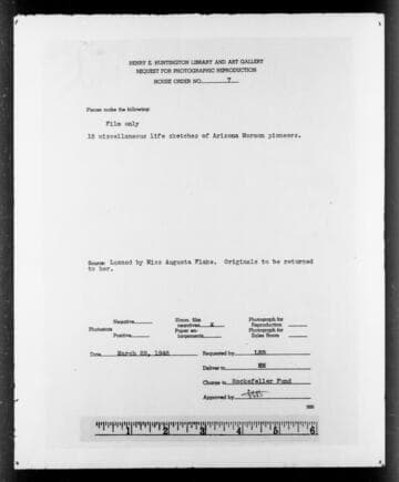 Life sketches of Arizona pioneers [microform]: c.1929-1940