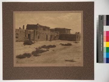 San Ildefonso. Ancient section of village