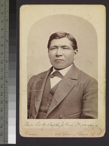 The late Capt. John Morongo