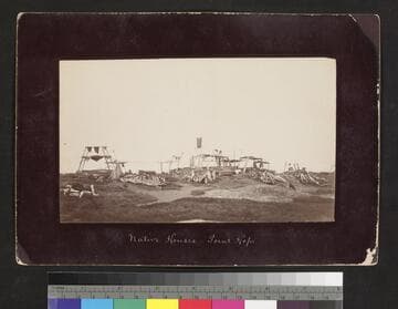 Native houses, Point Hope