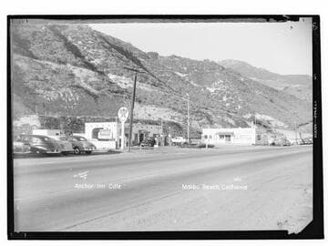 Anchor Inn Cafe, Malibu Beach, California