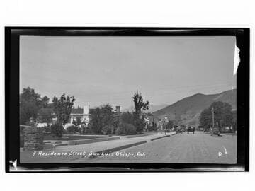 A Residence Street, San Luis Obispo, Cal
