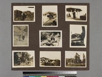 Theresa Sletton photograph album of Topanga Canyon, Echo Mountain and Mount Wilson