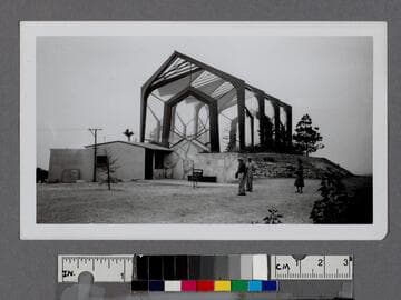 Wayfarers Chapel at Portuguese Bend, Palos Verdes Peninsula