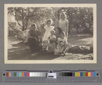 Donald W. Whittier with family