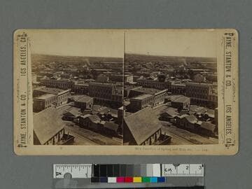 Junction of Spring and Main Sts., Los Ang