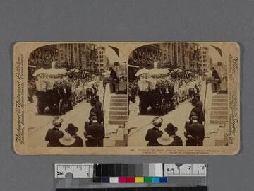 The city of "the angels" greets the Nation's Chief - President McKinley at Los Angeles, Cal