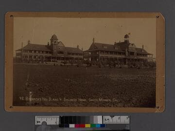 Barracks No. 2 and 4 Soldiers Home, Santa Monica, Cal