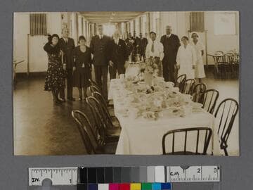 Mess Hall in Soldier's Home in West Los Angeles