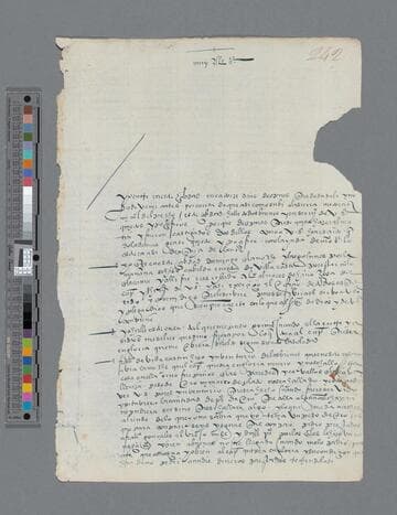 Tomás Vazquez letter to Gonzalo Pizarro