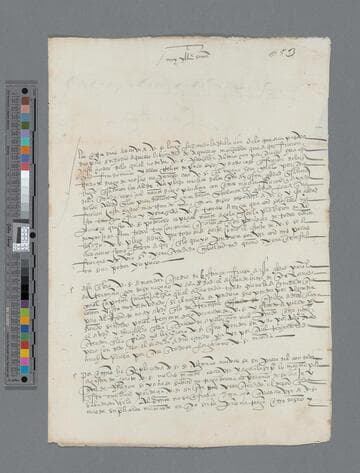 Juan Polo letter to Gonzalo Pizarro