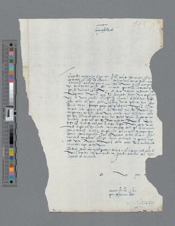 Luis Garcia Samames letter to Gonzalo Pizarro