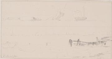 Sheet with Three Views in the Channel Islands