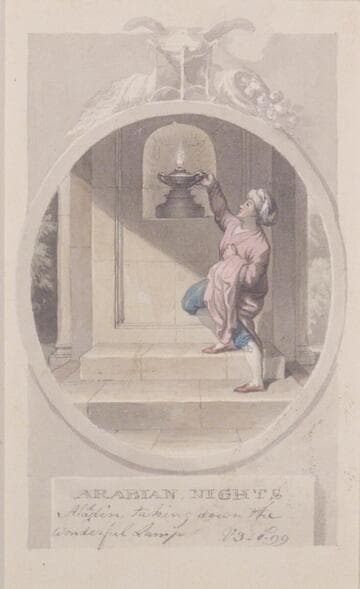 Illustration to "The Arabian Nights"