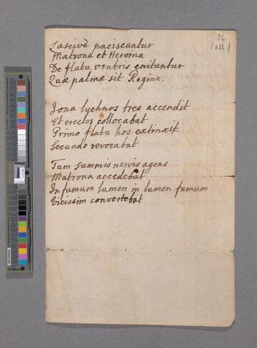 Unidentified author "A Match at Farting:" catch or round