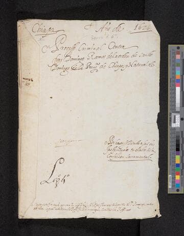 Trial of Fray Domingo Ramos for soliciting