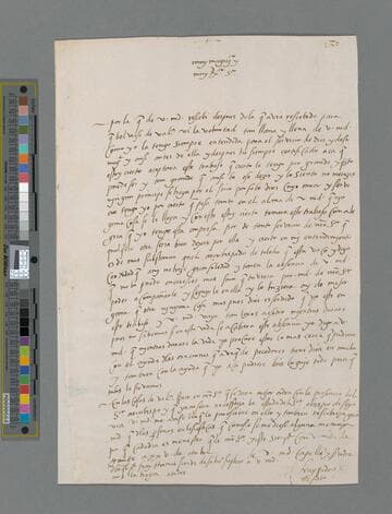 Pedro de Soto letter to Pedro de la Gasca, Bishop