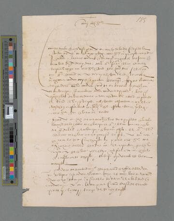 Juan Suárez de Carvajal, Bishop, letter to Benito Suárez de Carvajal
