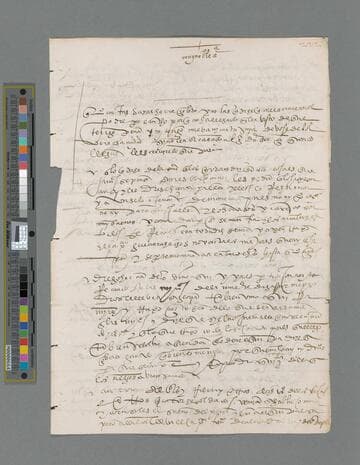 Gonzalo Pizarro letter to Alonso de Villacorta