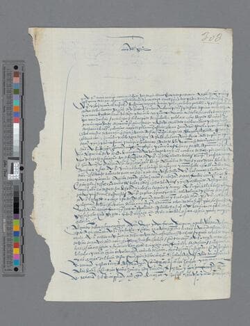 Juan López de Córdoba letter to Gonzalo Pizarro