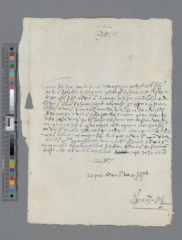 Diego Gutierrez letter to Gonzalo Pizarro