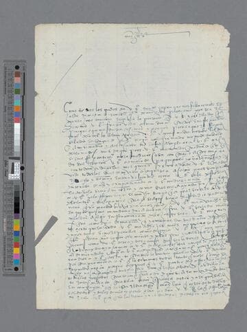 Diego de Herrera letter to Gonzalo Pizarro