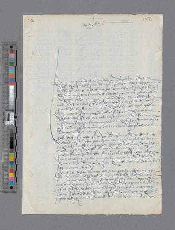 Manuel Estacio letter to Gonzalo Pizarro