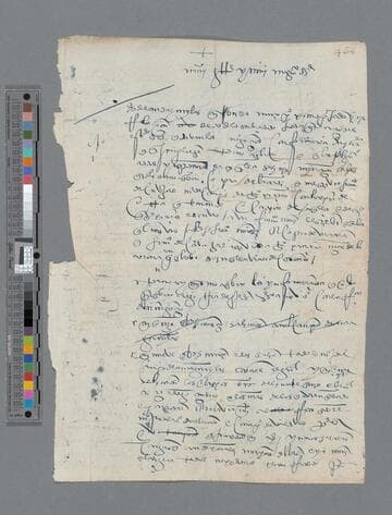 Pedro de la Gasca, Bishop, draft document to El Consejo de Indias: Report