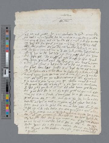 Diego Martin letter to Francisco de Escobar