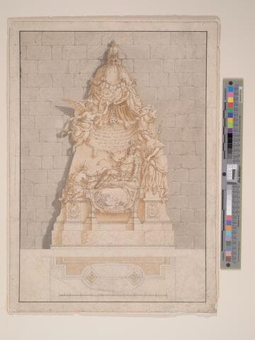 Design for General Wolfe's Tomb