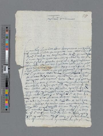 Andrés Núñez Daza letter to Gonzalo Pizarro