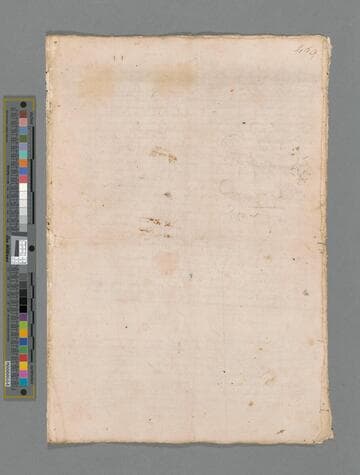 Carlos V, Emperor of Germany and King of Spain, copy of letter to Gonzalo Pizarro