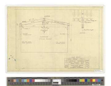 Fairbanks, Douglas, Ranch Manager's House, "Rancho Zorro," Rancho Santa Fe, California (Job 310a)