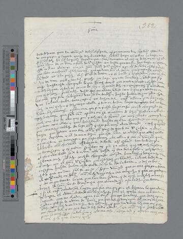 Estevan Pretel letter to Alonso de Villacorta