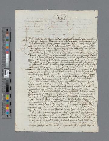 Gonzalo Pizarro letter to Lope de Ayala