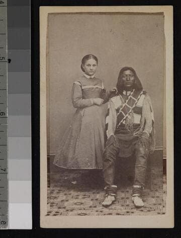 Ganeki (Southern Ute Indian of Colorado), and daughter of the Photographer
