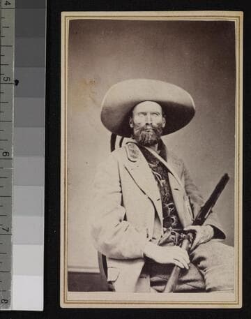 Jim Baker, interpreter for the Ute Indians, Colorado