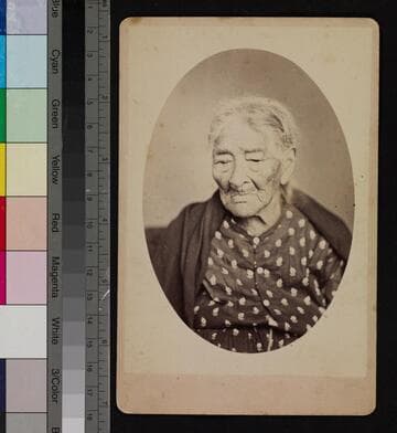 Donna Eulalia Perez de Gomez (Guillen). Mission San Gabriel, California