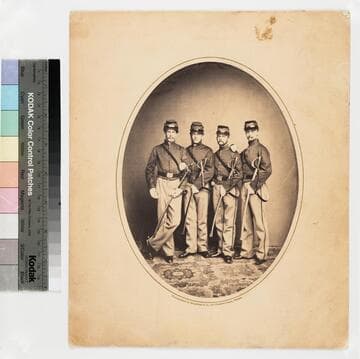 Corporals of the First Troop Philadelphia City Cavalry, 1861