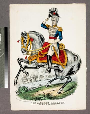 Gen. Andrew Jackson. The hero of New-Orleans