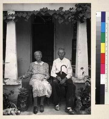 Mr. and Mrs. Fry of Burnet, Texas